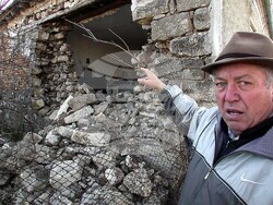 Земетресение с  магнитуд около 4,4 по скалата на Рихтер разтърси  тази нощ района на Провадийска община. Пресфото-БТА снимка: Красимир Кръстев 