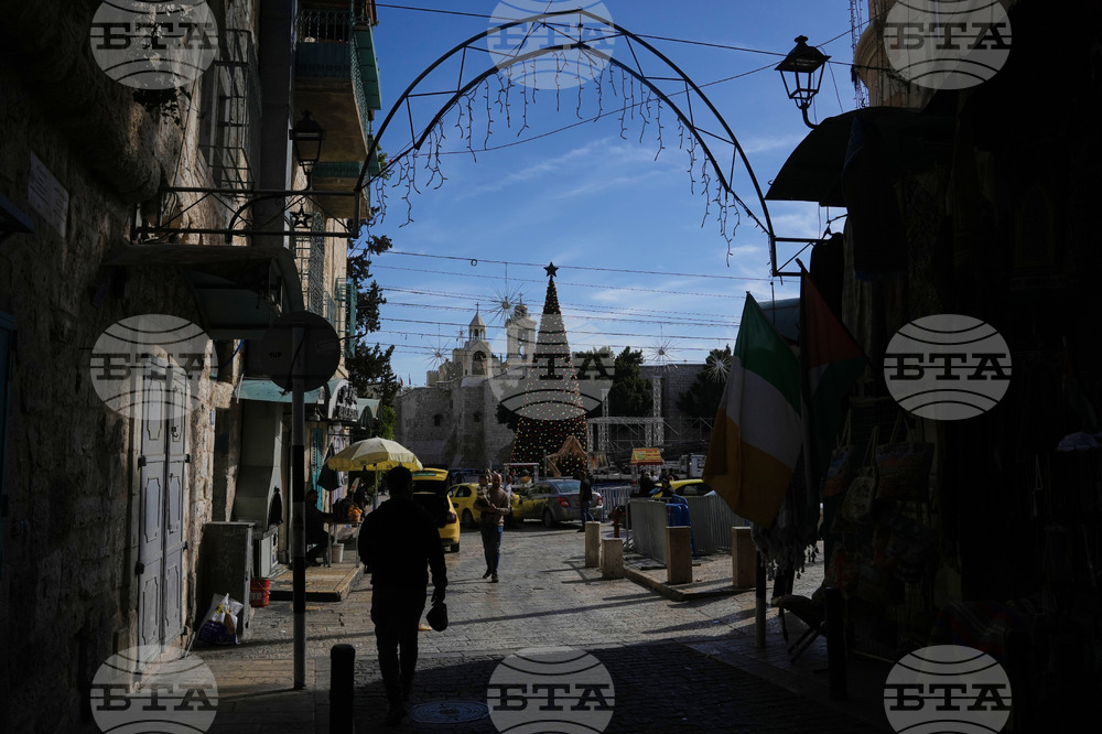 Palestinians Bethlehem Christmas