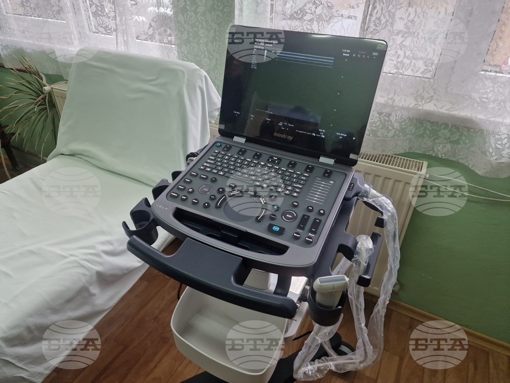 Велико Търново - "Зонта клуб" - Комплексeн онкологичен център - мобилен ехограф - дарение