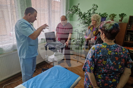 Велико Търново - "Зонта клуб" - Комплексeн онкологичен център - мобилен ехограф - дарение