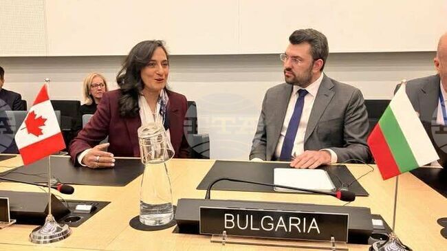 Foreign Minister Georgiev Meets with Canada’s Counterpart Anand