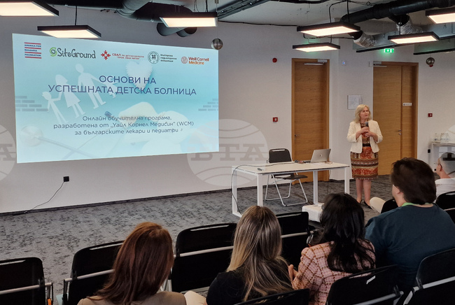 Нова онлайн платформа ще подпомага обучението на педиатрите