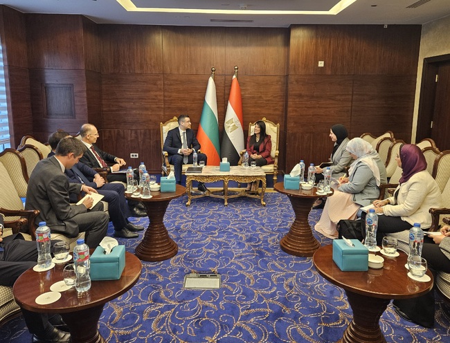 Втората сесия на Българо-египетска междуправителствена смесена комисия за икономическо сътрудничество се проведе в Кайро