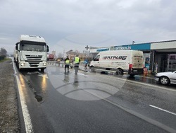 Петрич - граничен преход „Кулата“- блокада на българо-гръцката граница - протест на гръцки фермери