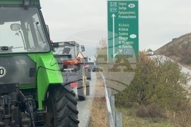 Петрич - граничен преход „Кулата“- блокада на българо-гръцката граница - протест на гръцки фермери