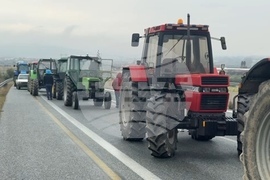 Петрич - граничен преход „Кулата“- блокада на българо-гръцката граница - протест на гръцки фермери