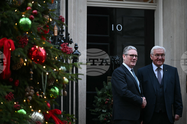 Стармър изтъкна силните британско-германски връзки, посрещайки германския президент Щайнмайер