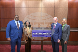 Lawyers' Committee Speaks at Congressional Press Conference Introducing AI Civil Rights Bill