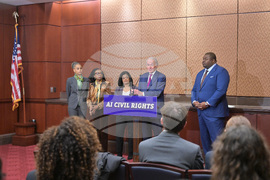 Lawyers' Committee Speaks at Congressional Press Conference Introducing AI Civil Rights Bill