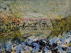 Греди Асса кани посетителите в своя микросвят с изложбата „Миниатюри“. Снимка: Галерия „Ракурси“