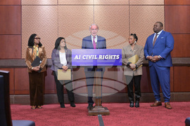 Lawyers' Committee Speaks at Congressional Press Conference Introducing AI Civil Rights Bill