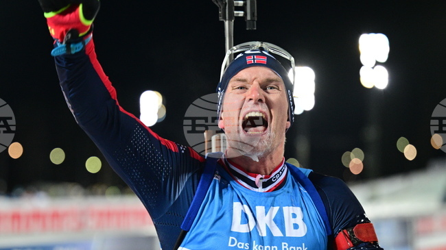 Норвежецът Йохан-Олав Ботн спечели спринта на 10 км на биатлона в Йостерсунд, най-предно класиралият се българин Владимир Илиев е 17-и