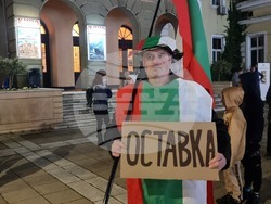 Ямбол - протест срещу правителството