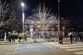 Шумен - граждани - протест срещу правителството