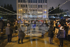 Видин - протест срещу правителството