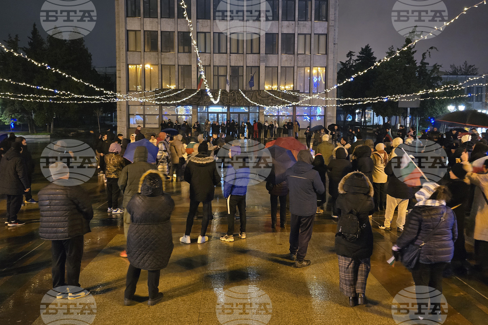 Видин - протест срещу правителството