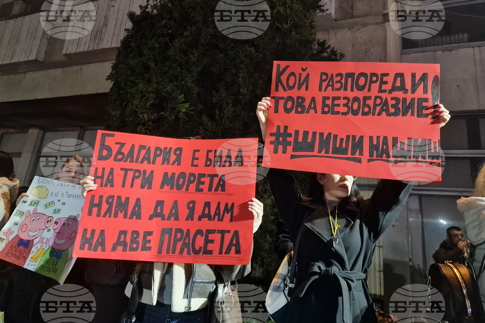 Пазарджик - протест срещу правителството
