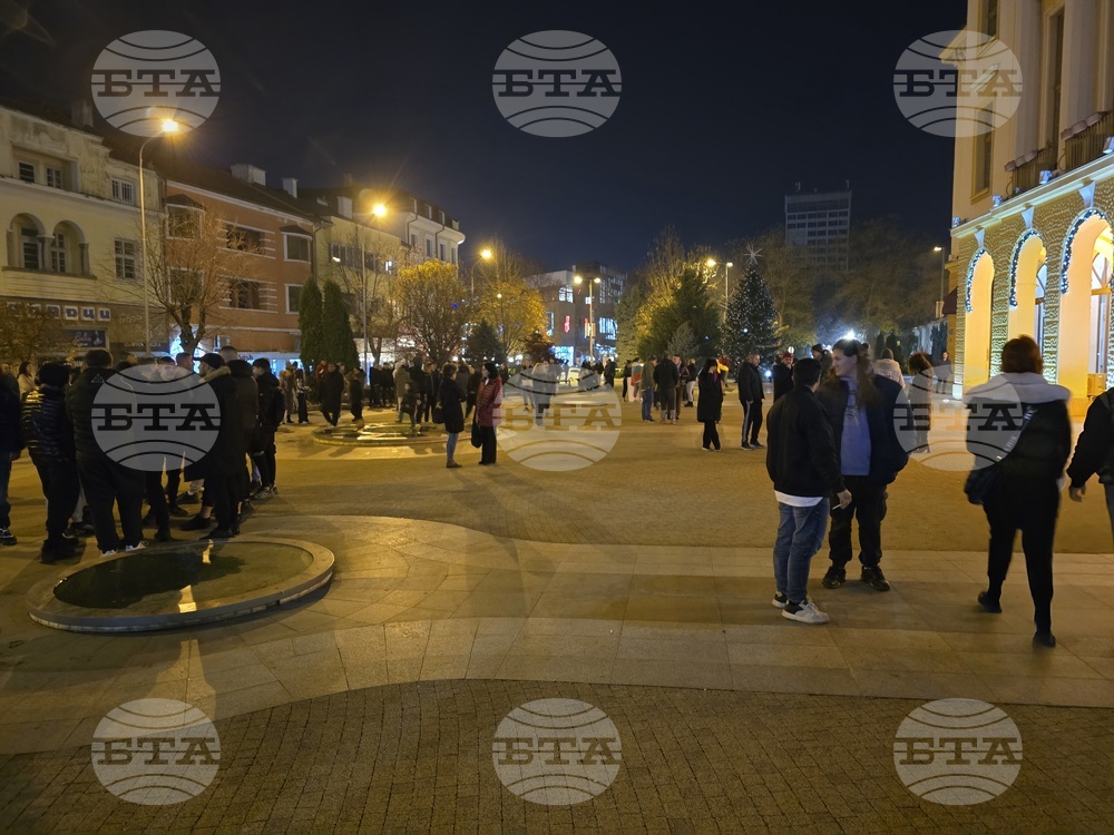 Сливен - протест срещу правителството