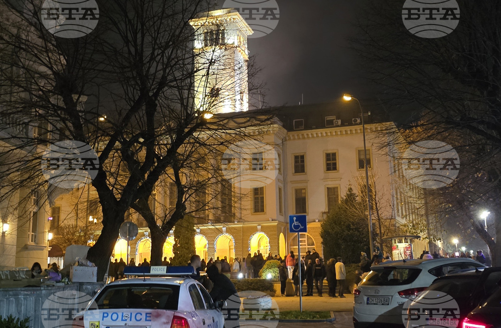 Сливен - протест срещу правителството