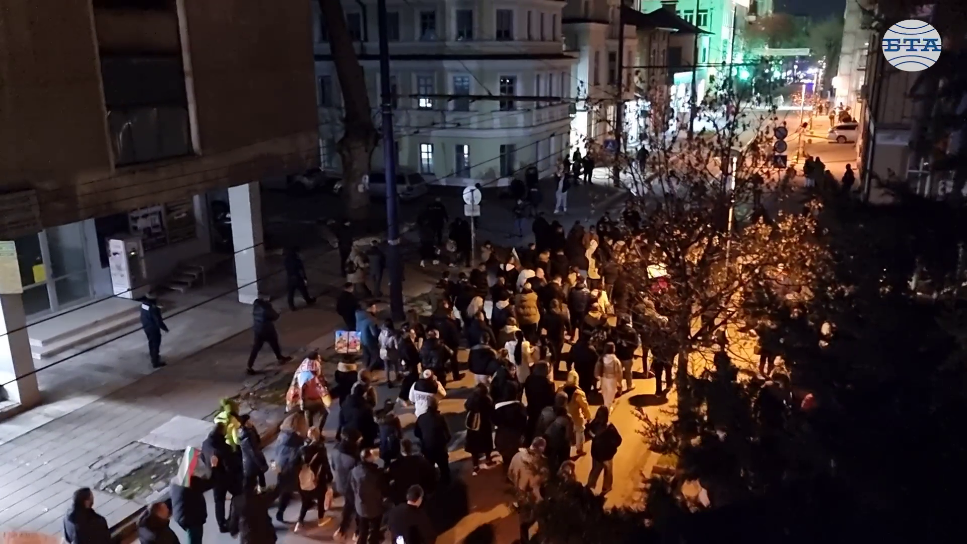 Протестиращи в Пазарджик поискаха оставката на правителството