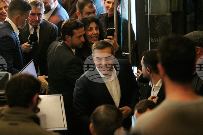 Гърция - Атина - Алексис Ципрас - представяне на книга