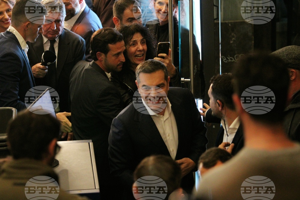 Гърция - Атина - Алексис Ципрас - представяне на книга