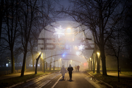 APTOPIX Bosnia Christmas Market