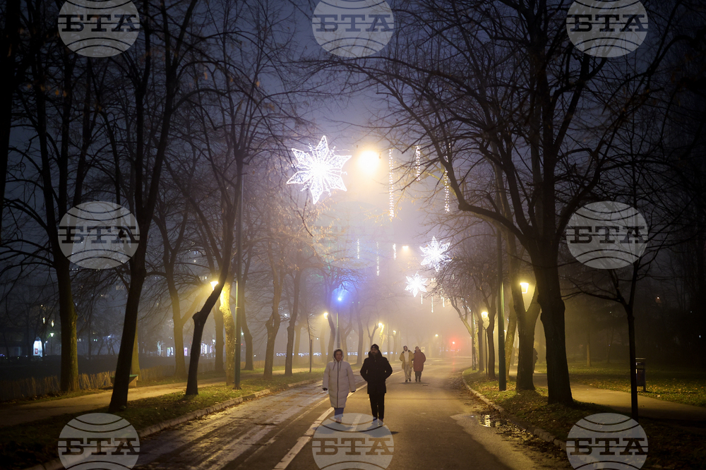 APTOPIX Bosnia Christmas Market