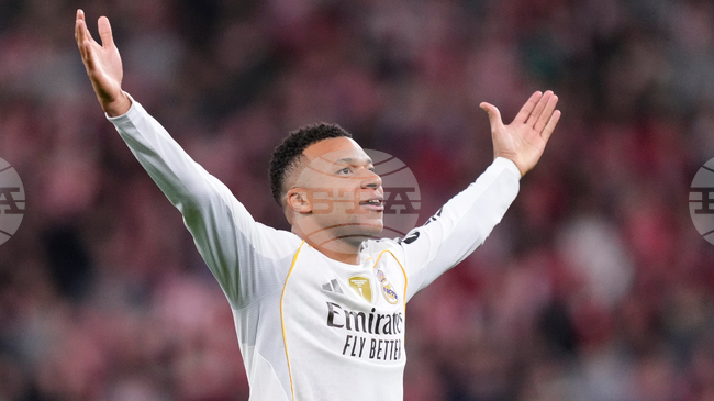 Нападателят на Реал Мадрид Килиан Мбапе се изкачи на пето място по брой голове, отбелязани за една календарна година през 21-и век