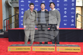Jonas Brothers Hand and Footprint Ceremony