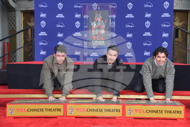 Jonas Brothers Hand and Footprint Ceremony