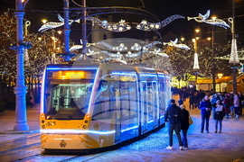 Hungary Advent Holiday Lighting