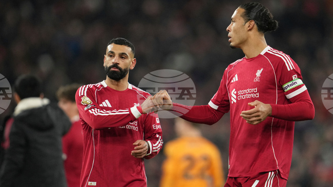 Капитанът на Ливърпул Върджил ван Дайк коментира изключването на Мохамед Салах от стартовия състав на отбора