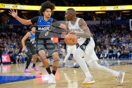 Spurs Magic Basketball