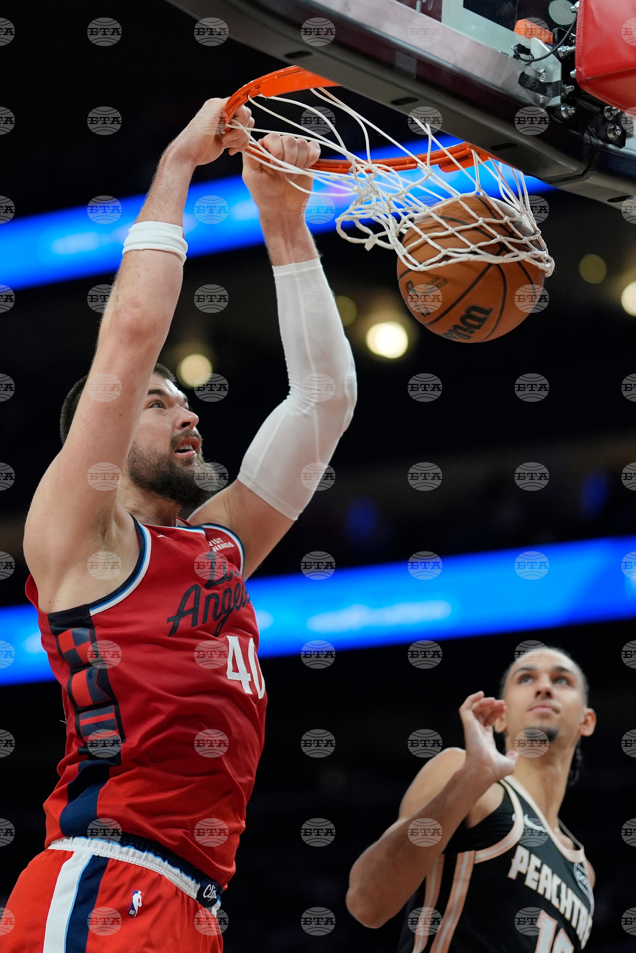 Clippers Hawks Basketball