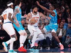 Hornets Knicks Basketball
