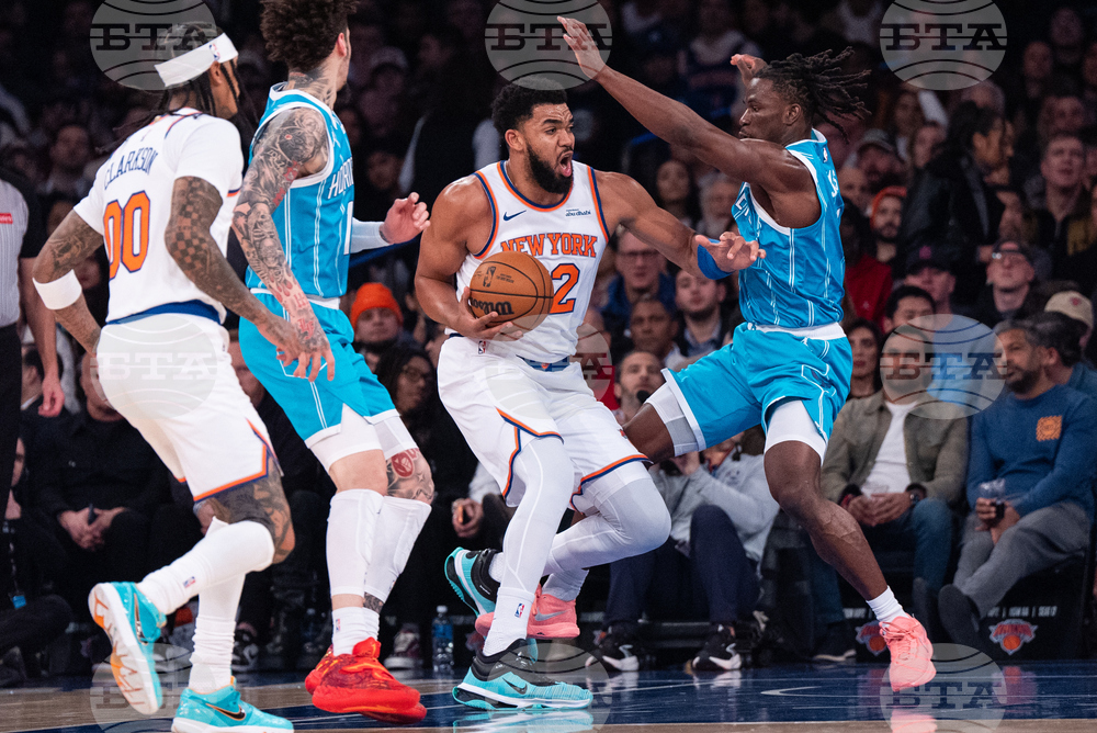 Hornets Knicks Basketball