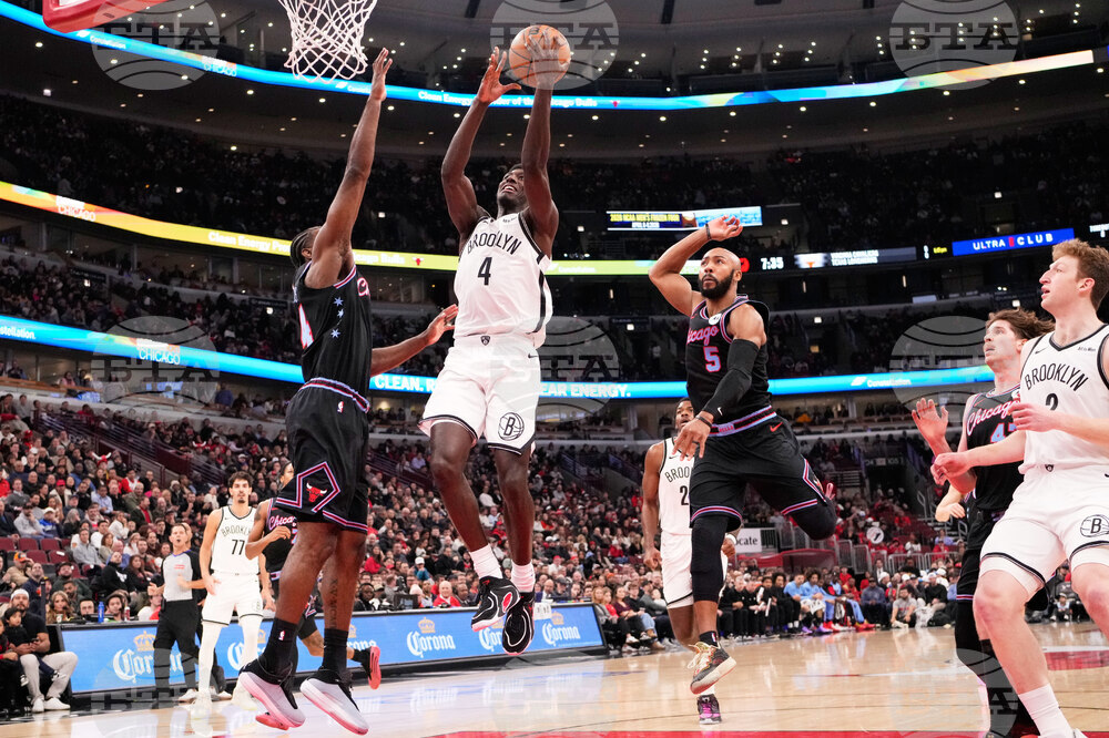 Nets Bulls Basketball