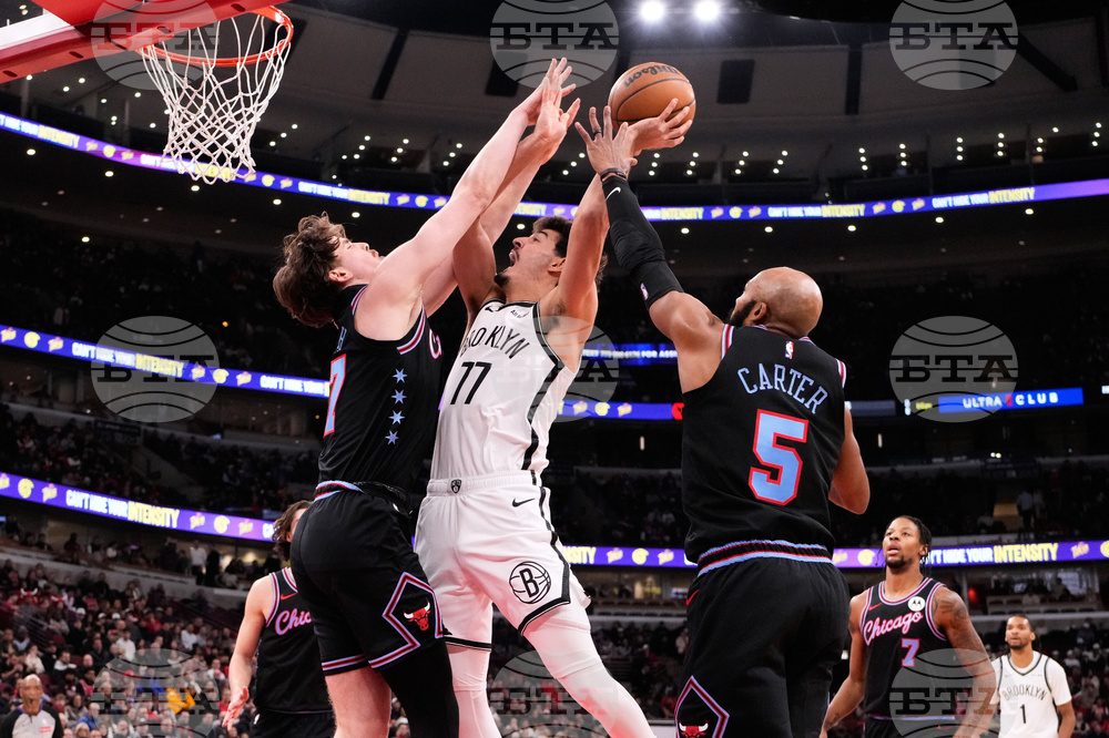 Nets Bulls Basketball