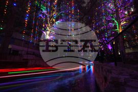 Texas Daily Life Holiday Lights