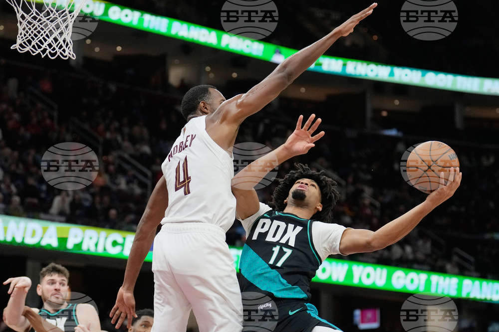 Trail Blazers Cavaliers Basketball