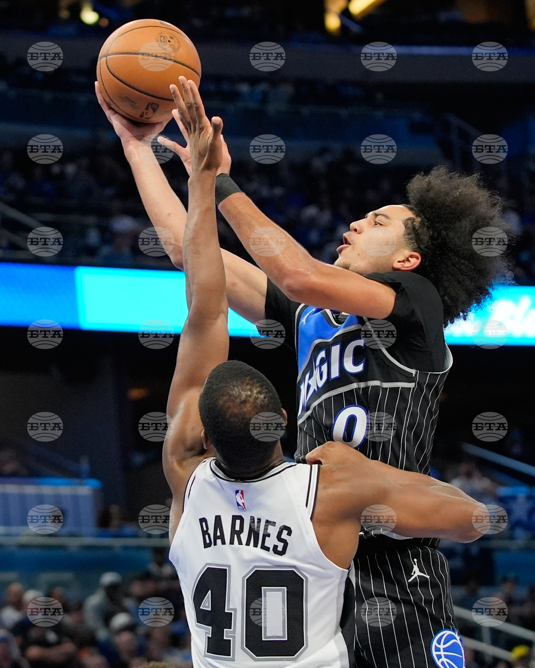 Spurs Magic Basketball