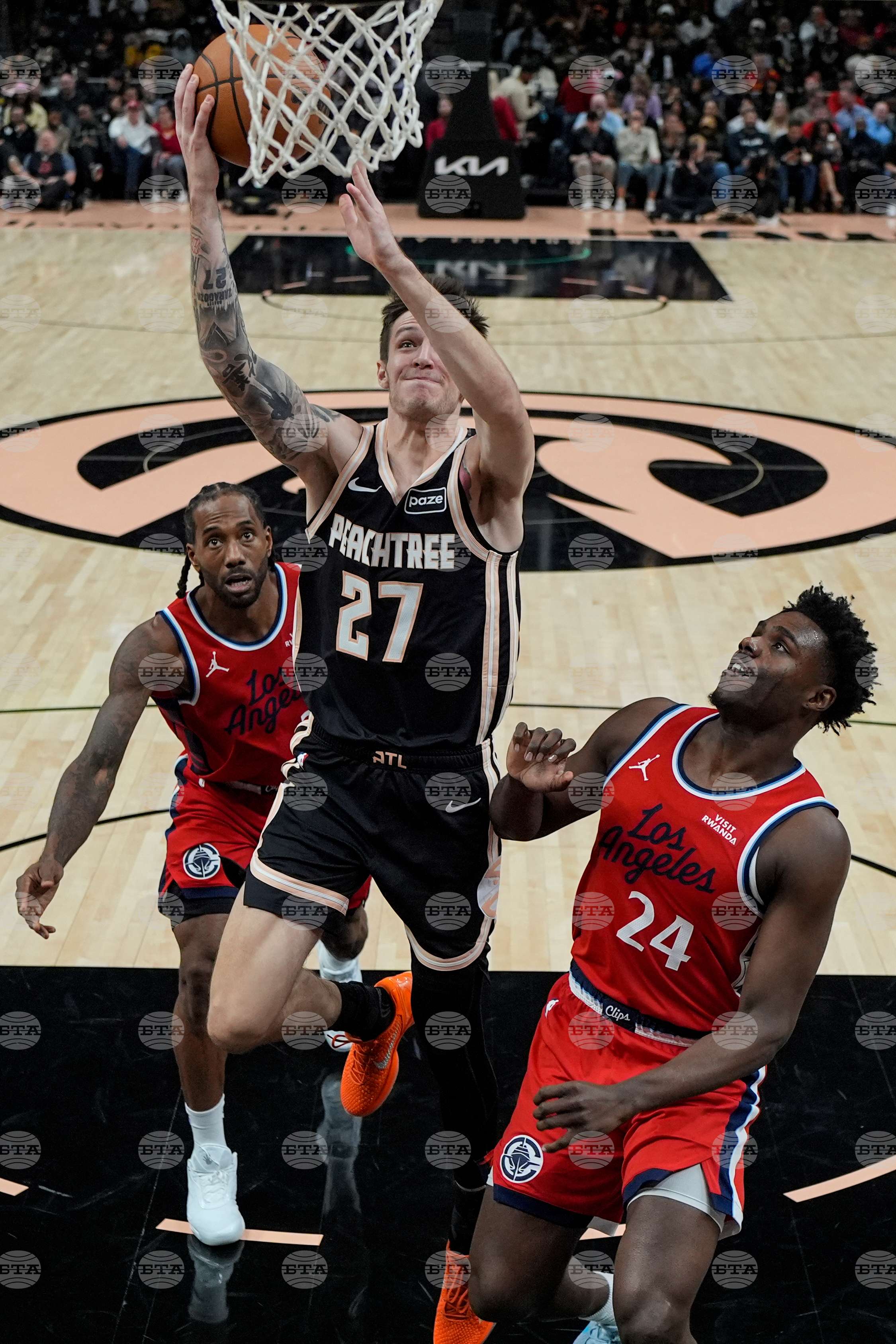 Clippers Hawks Basketball