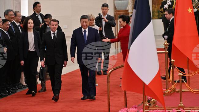 Сътрудничеството с Китай е от решаващо значение за прекратяването на конфликта в Украйна, заяви Макрон