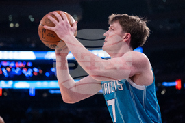 Hornets Knicks Basketball