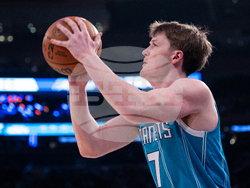 Hornets Knicks Basketball