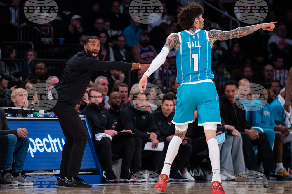 Hornets Knicks Basketball