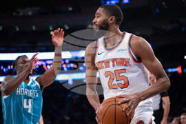 Hornets Knicks Basketball