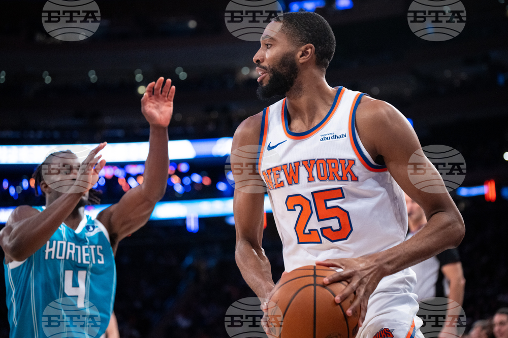 Hornets Knicks Basketball