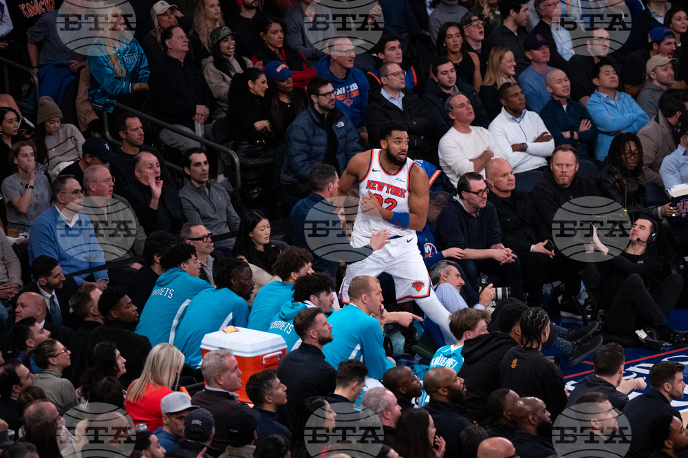 Hornets Knicks Basketball